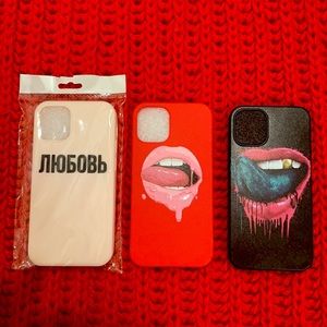 Bundle: 3 Unique iPhone 12 Mini Cases